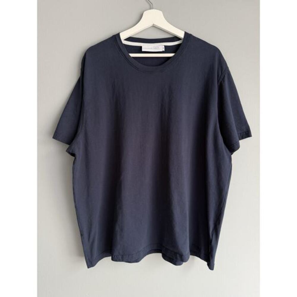 I Love Ugly T Shirt XXL Mens Oversized Cotton Tee Minimalist Basic Blue Boxy Fit